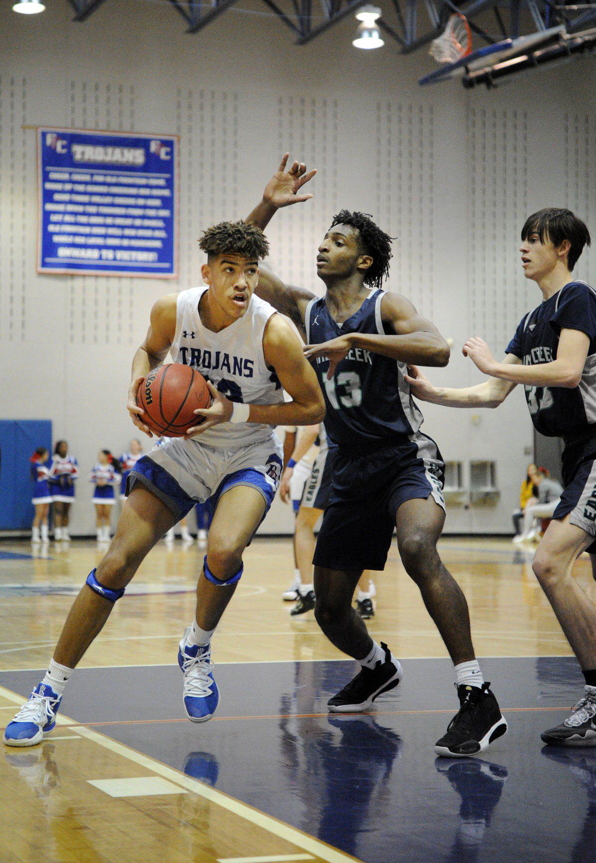 PHOTOS: Fountain-Fort Carson Trojans (58) Pine Creek Eagles (70)